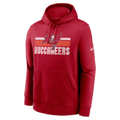 Tampa Bay Buccaneers Club Fleece Pullover Hoodie - Red Hoodies