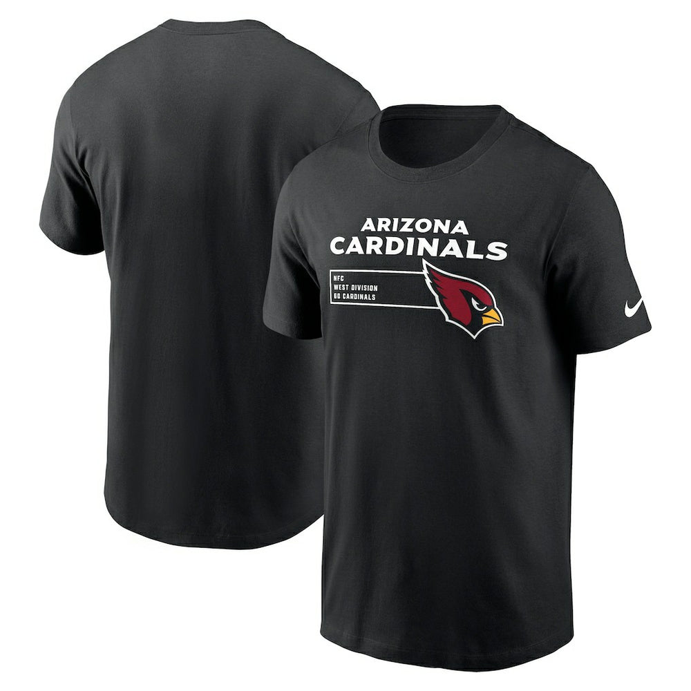 Arizona Cardinals Division Essential T-Shirt - Black T-shirts