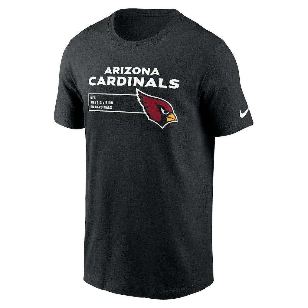 Arizona Cardinals Division Essential T-Shirt - Black T-shirts