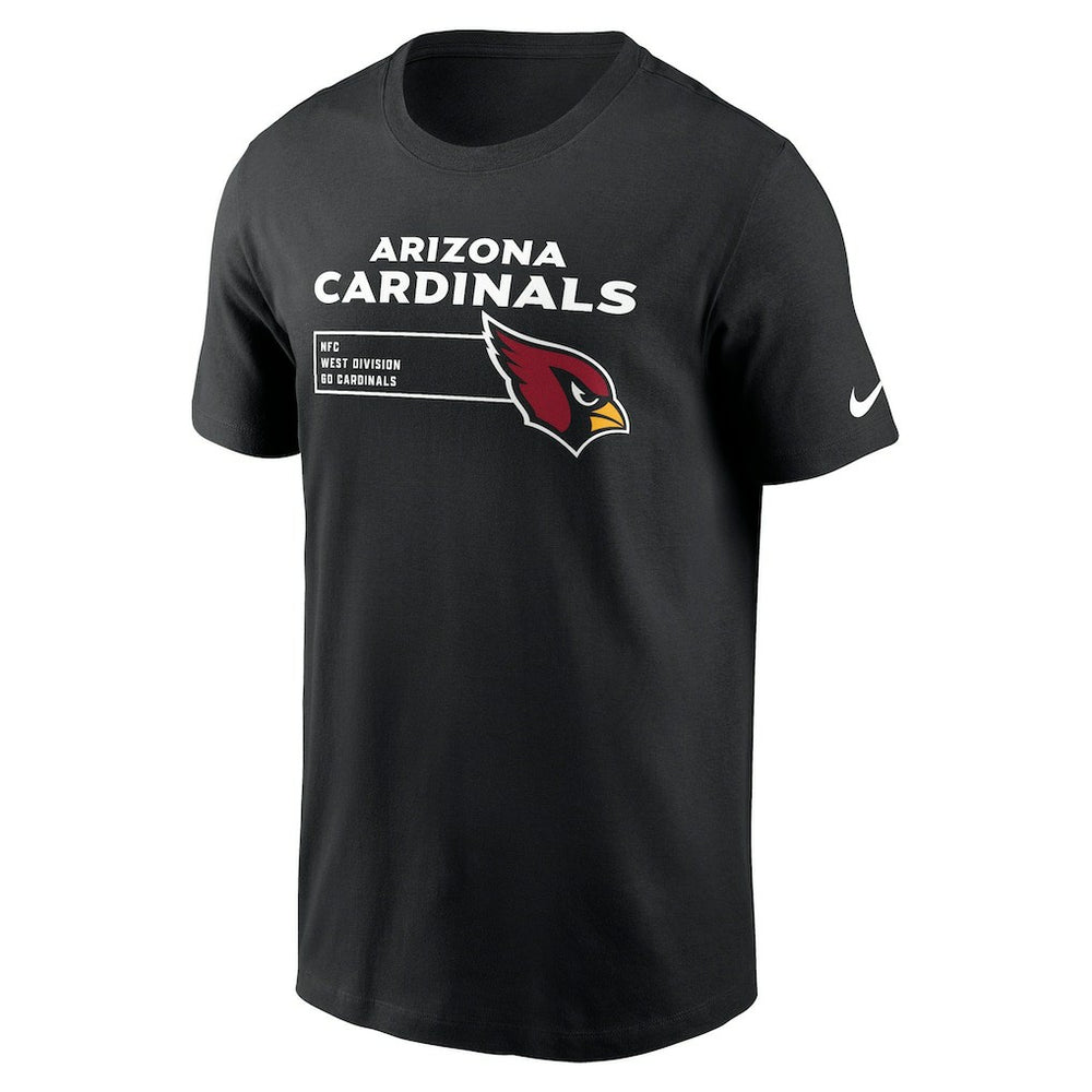 Arizona Cardinals Division Essential T-Shirt - Black T-shirts