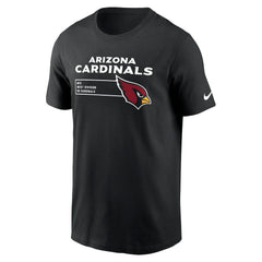 Arizona Cardinals Division Essential T-Shirt - Black T-shirts