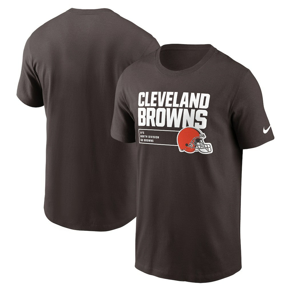 Cleveland Browns Division Essential T-Shirt - Brown T-shirts