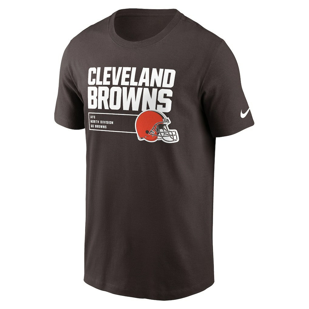 Cleveland Browns Division Essential T-Shirt - Brown T-shirts