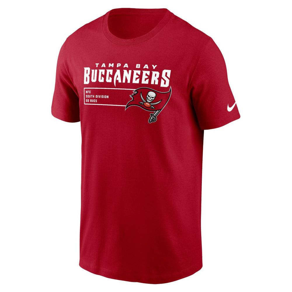 Tampa Bay Buccaneers Division Essential T-Shirt - Red T-shirts