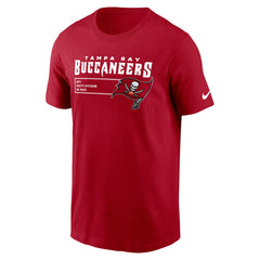 Tampa Bay Buccaneers Division Essential T-Shirt - Red T-shirts