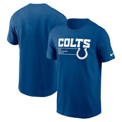 Indianapolis Colts Division Essential T-Shirt - Royal T-shirts