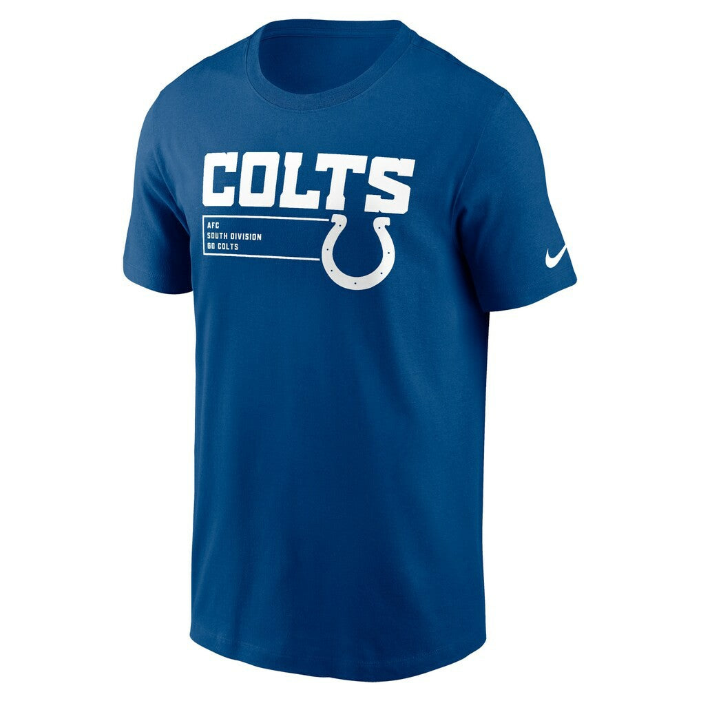 Indianapolis Colts Division Essential T-Shirt - Royal T-shirts