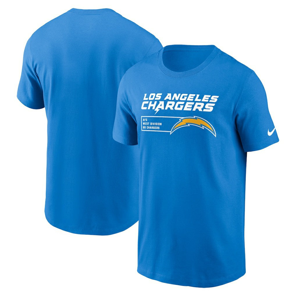 Los Angeles Chargers Division Essential T-Shirt - Powder Blue T-shirts