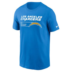 Los Angeles Chargers Division Essential T-Shirt - Powder Blue T-shirts