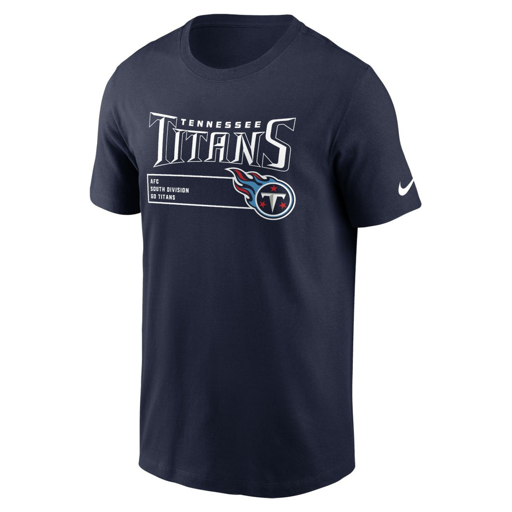 Tennessee Titans Division Essential T-Shirt - Navy T-shirts