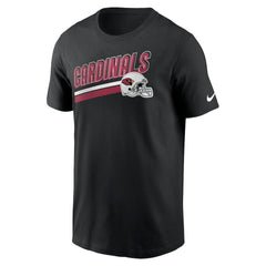 Arizona Cardinals Essential Blitz Lockup T-Shirt - Black T-shirts