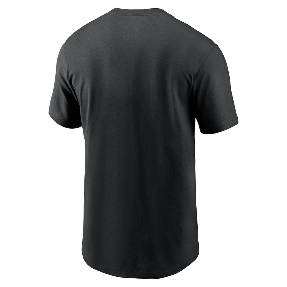 Atlanta Falcons Essential Blitz Lockup T-Shirt - Black T-shirts