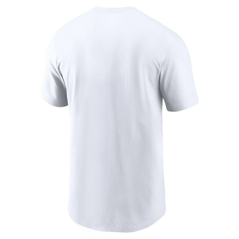 Los Angeles Rams Essential Blitz Lockup T-Shirt - White T-shirts