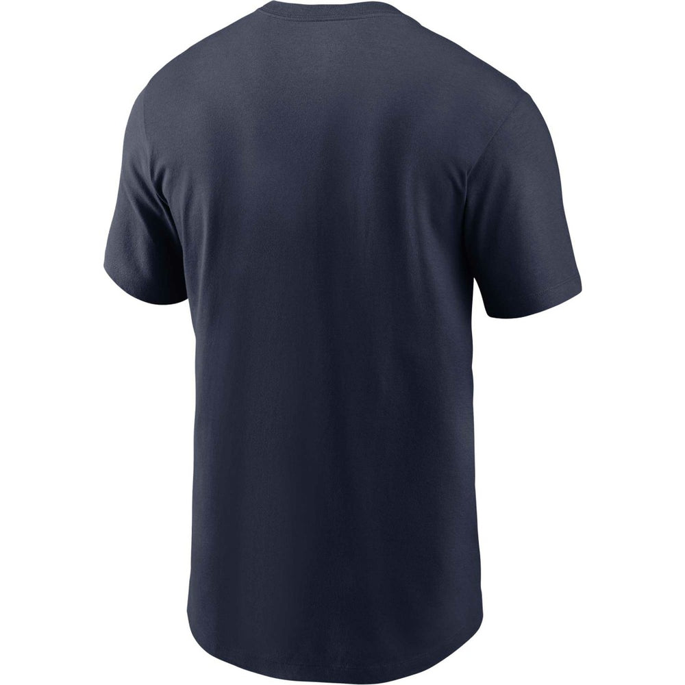Tennessee Titans Essential Blitz Lockup T-Shirt - Navy T-shirts