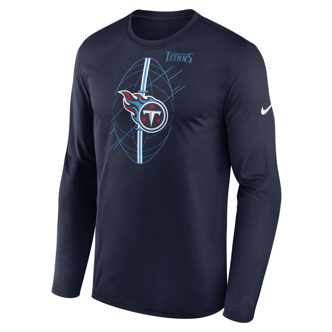 Tennessee Titans Legend Icon Long Sleeve T-Shirt - Navy T-shirts