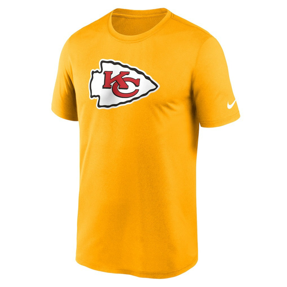 Kansas City Chiefs Primetime Legend Logo Performance T-Shirt - Gold T-shirts