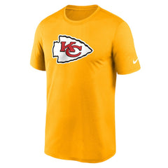 Kansas City Chiefs Primetime Legend Logo Performance T-Shirt - Gold T-shirts