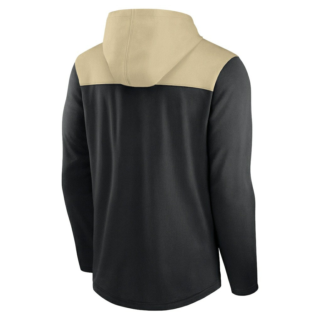 New Orleans Saints Fan Gear Pullover Hoodie - Black Hoodies