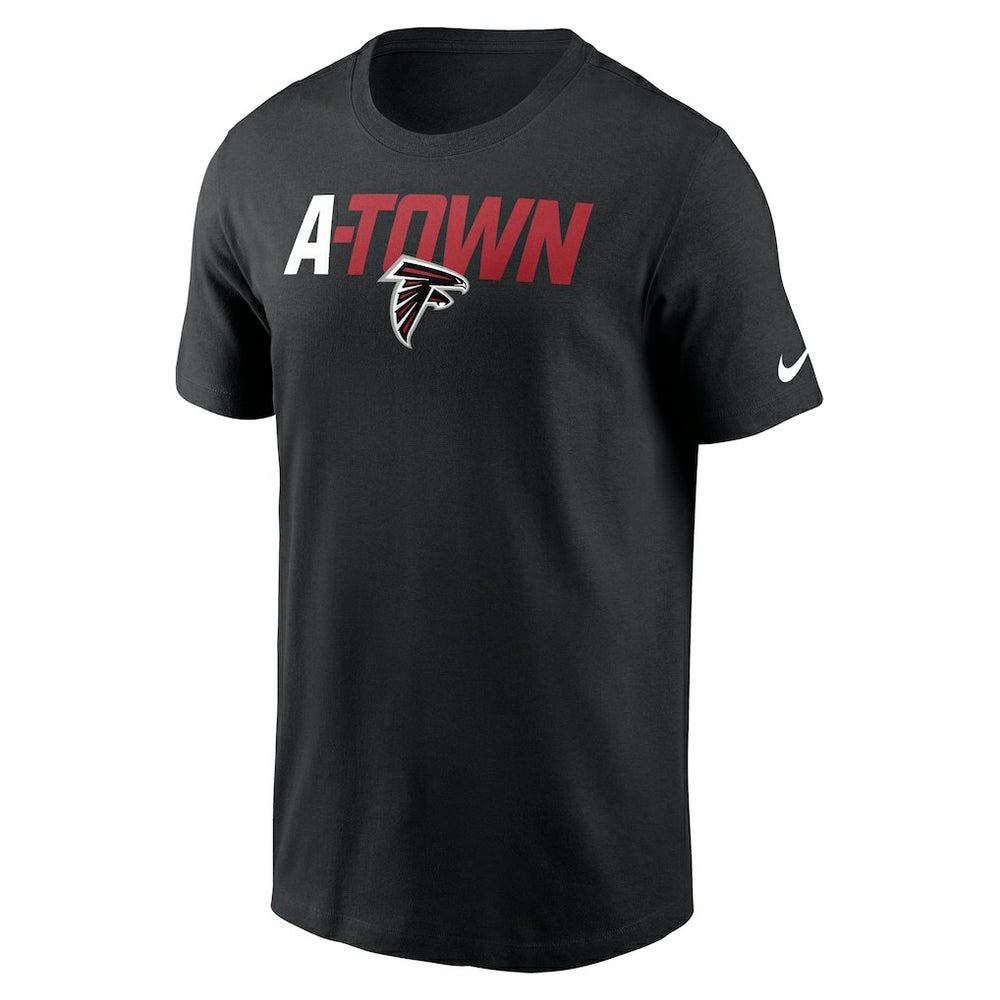 Atlanta Falcons Local Essential T-Shirt - Black T-shirts