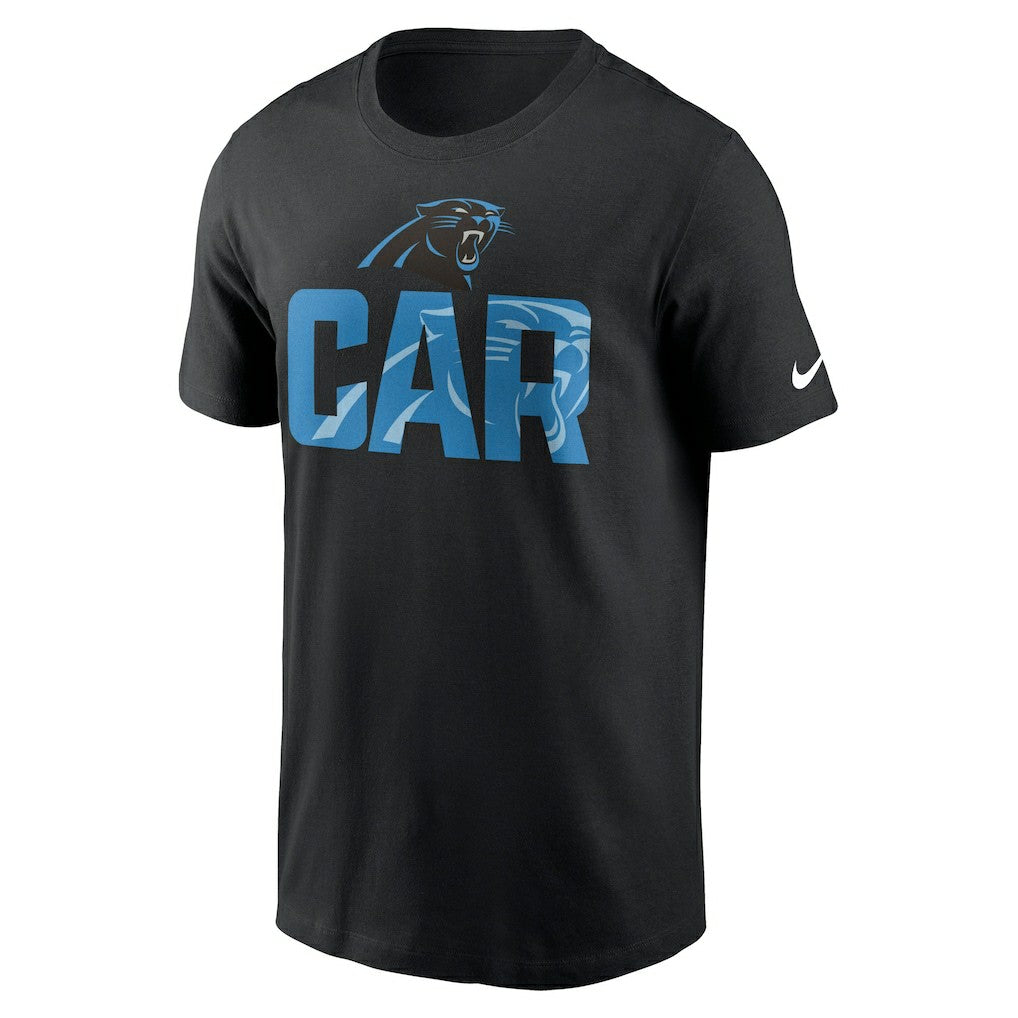 Carolina Panthers Local Essential T-Shirt - Black T-shirts