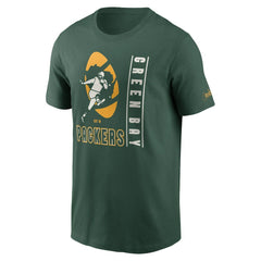 Green Bay Packers Lockup Essential T-Shirt - Green T-shirts