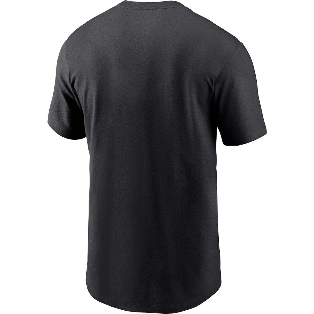Carolina Panthers Lockup Essential T-Shirt - Black T-shirts