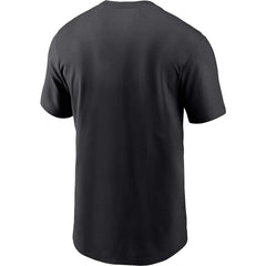 Carolina Panthers Lockup Essential T-Shirt - Black T-shirts