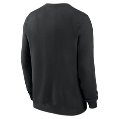 Carolina Panthers Rewind Club Pullover Sweatshirt - Black Pullover