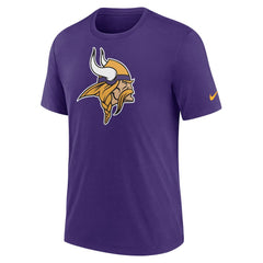 Minnesota Vikings Rewind Logo Tri-Blend T-Shirt - Purple T-shirts