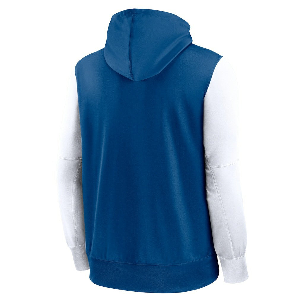 Indianapolis Colts Performance Full-Zip Hoodie - Royal Hoodies