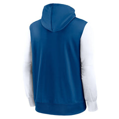 Indianapolis Colts Performance Full-Zip Hoodie - Royal Hoodies