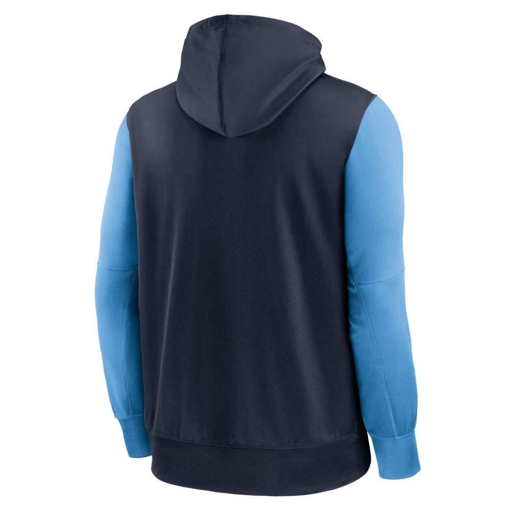 Tennessee Titans Performance Full-Zip Hoodie - Navy Hoodies