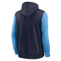 Tennessee Titans Performance Full-Zip Hoodie - Navy Hoodies