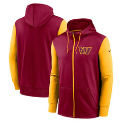 Washington Commanders Performance Full-Zip Hoodie - Burgundy Hoodies