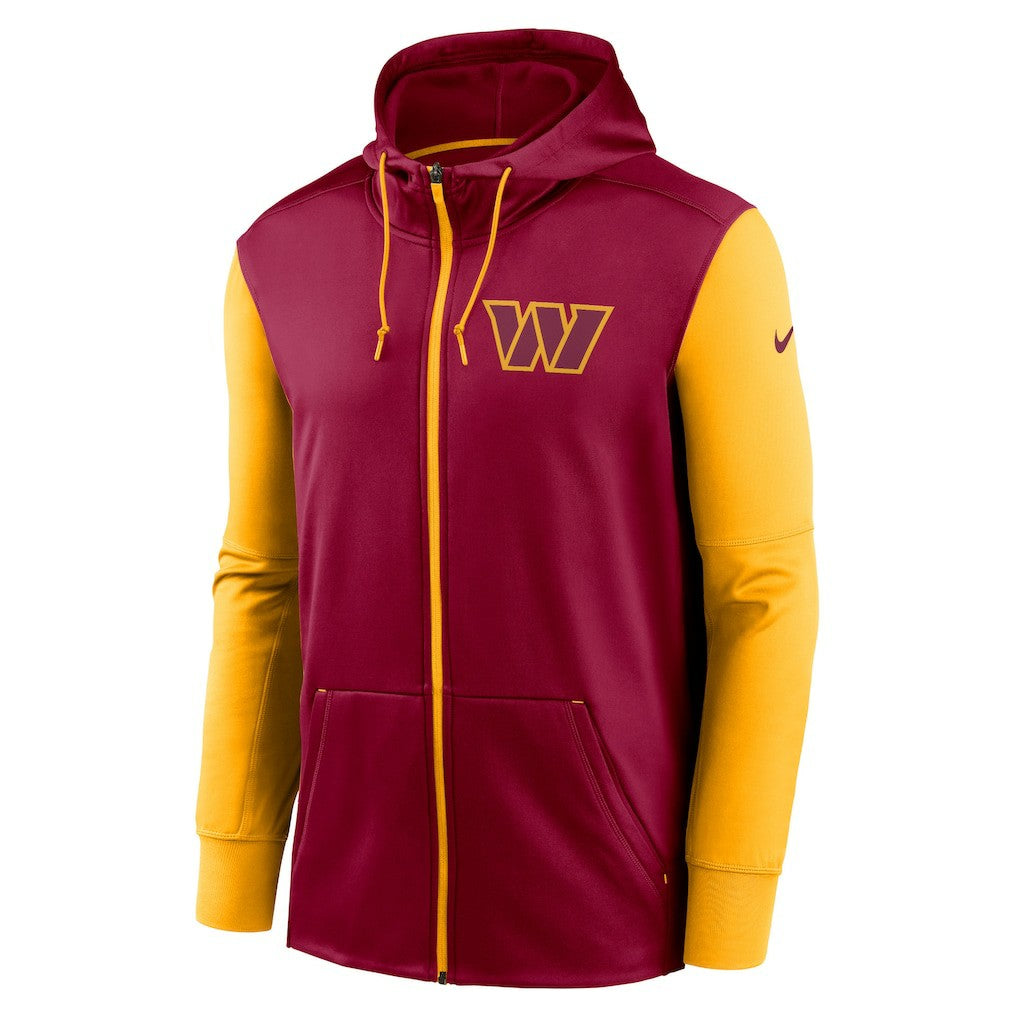 Washington Commanders Performance Full-Zip Hoodie - Burgundy Hoodies