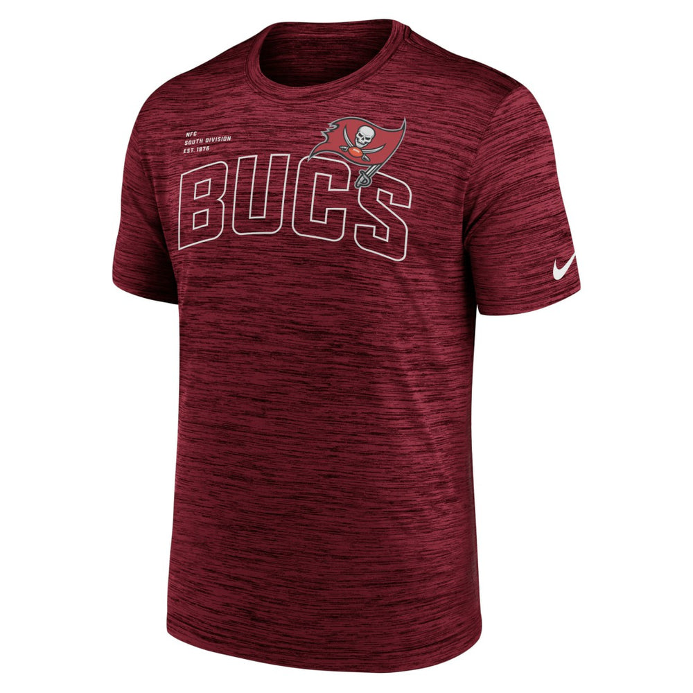 Tampa Bay Buccaneers Velocity Arch Performance T-Shirt - Red T-shirts