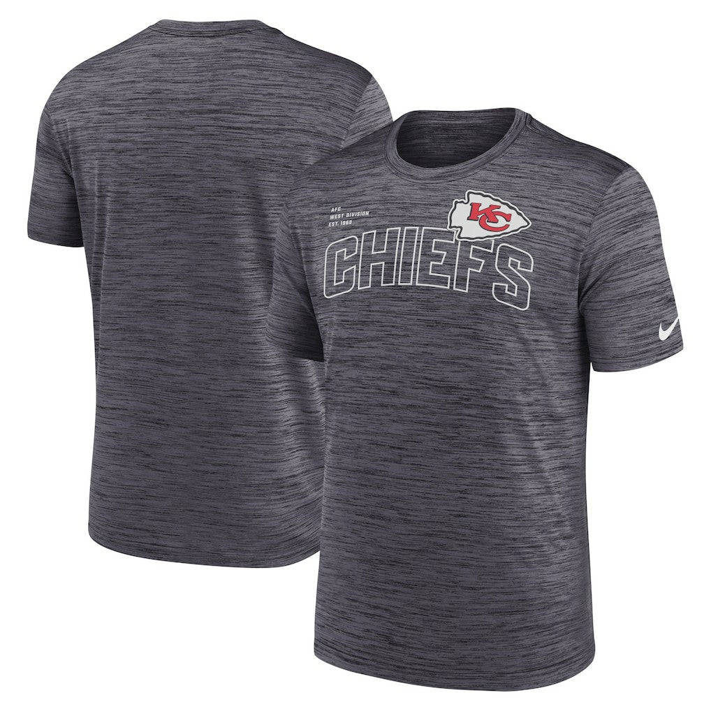 Kansas City Chiefs Velocity Arch Performance T-Shirt - Black T-shirts