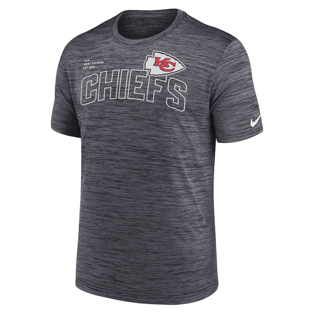 Kansas City Chiefs Velocity Arch Performance T-Shirt - Black T-shirts