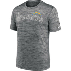 Los Angeles Chargers Velocity Arch Performance T-Shirt - Anthracite T-shirts