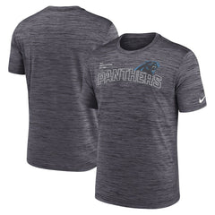 Carolina Panthers Velocity Arch Performance T-Shirt - Black T-shirts