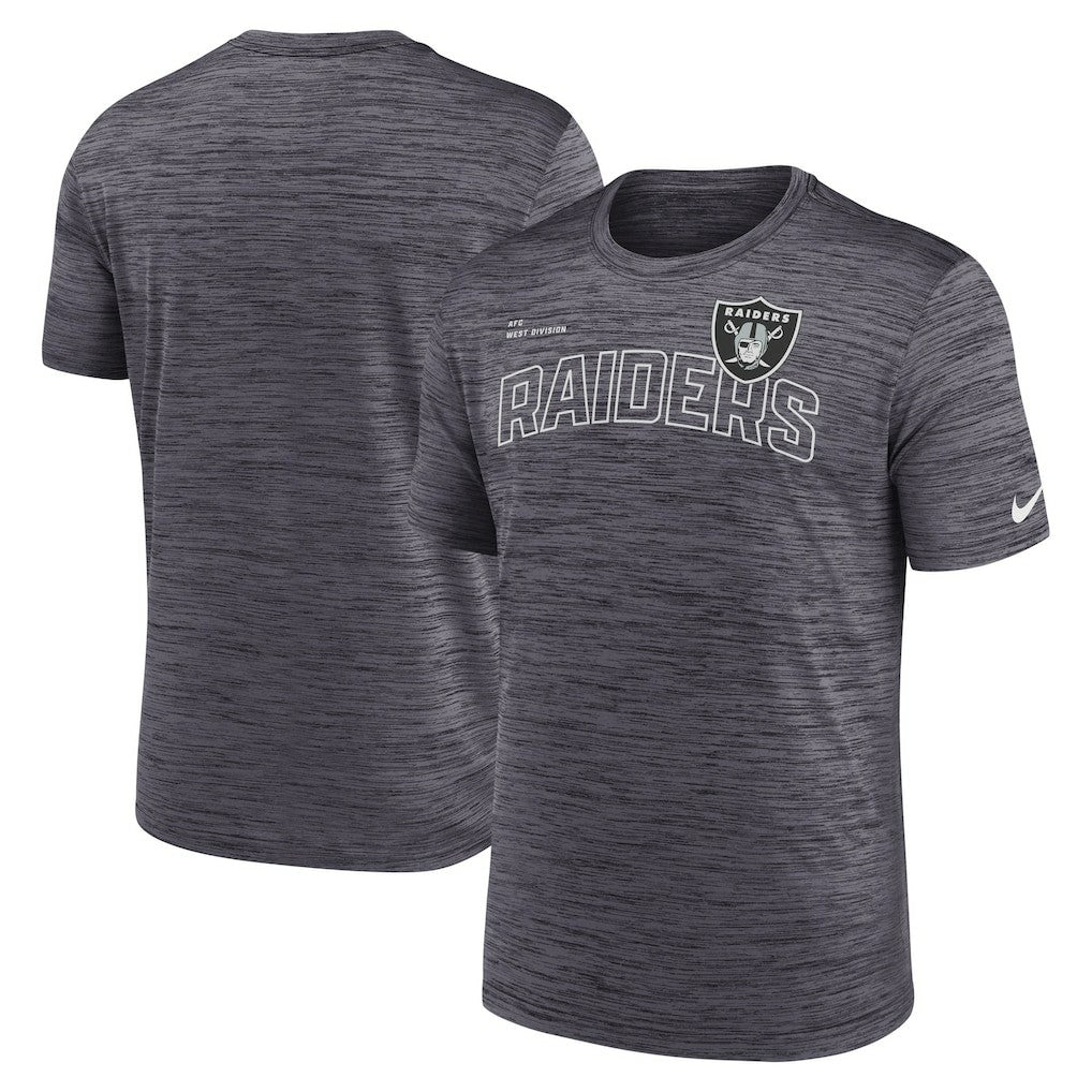 Las Vegas Raiders Velocity Arch Performance T-Shirt - Black T-shirts