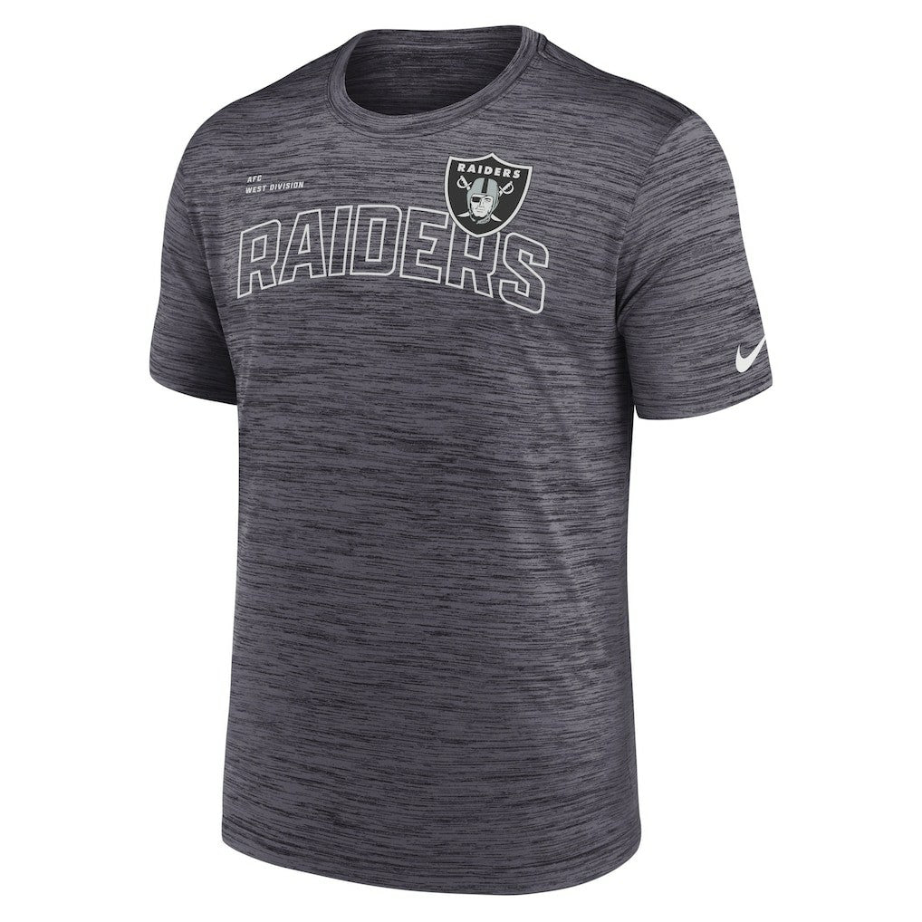 Las Vegas Raiders Velocity Arch Performance T-Shirt - Black T-shirts