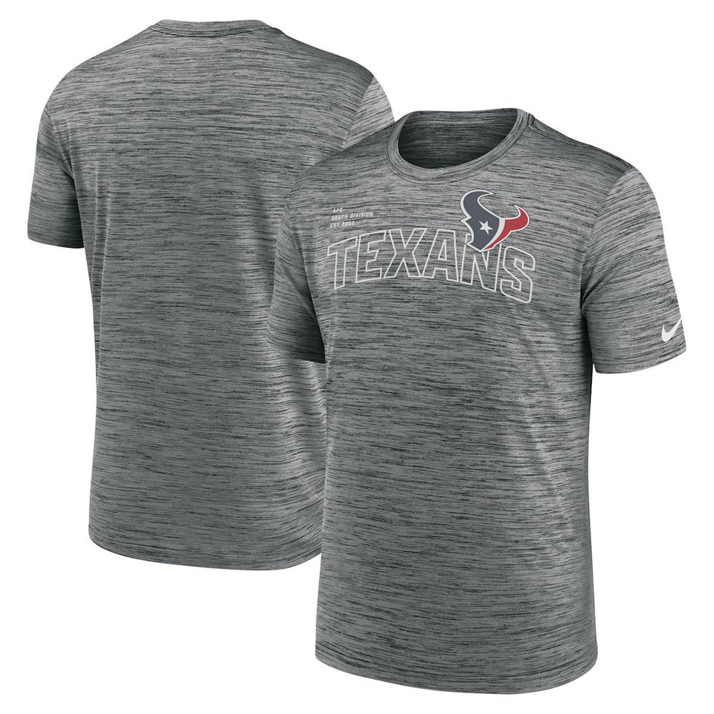 Houston Texans Velocity Arch Performance T-Shirt - Anthracite T-shirts