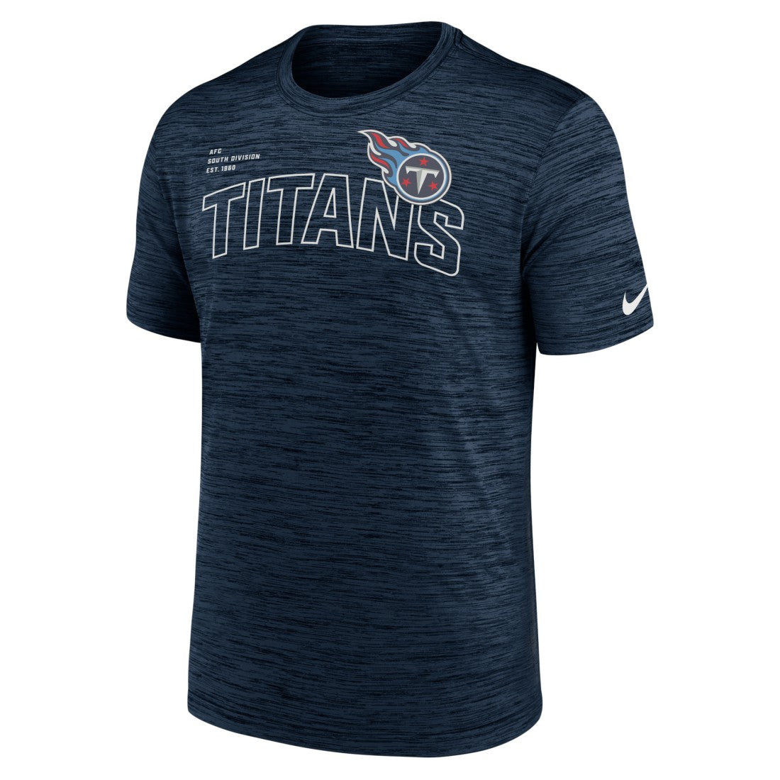 Tennessee Titans Velocity Arch Performance T-Shirt - Navy T-shirts