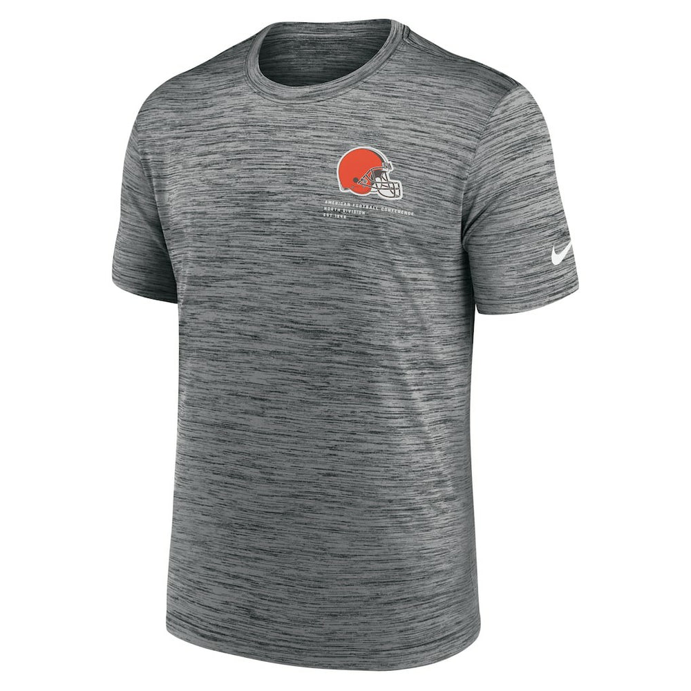 Cleveland Browns Velocity Performance T-Shirt - Anthracite T-shirts