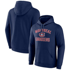 Montreal Canadiens Victory Arch Pullover Hoodie - Navy | US 5093484
