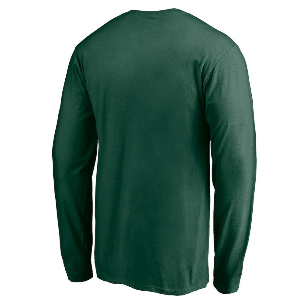 Minnesota Wild Victory Arch Long Sleeve T-Shirt - Green | US 5093587