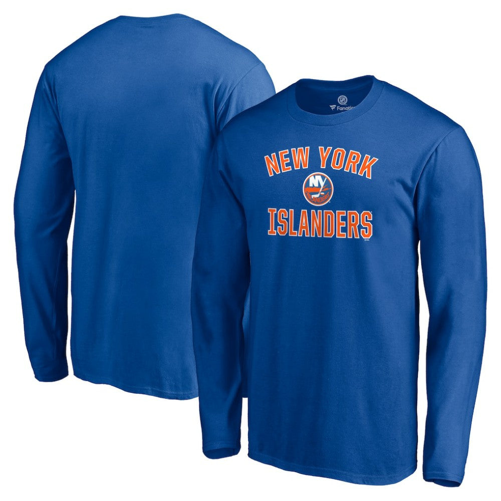 New York Islanders Victory Arch Long Sleeve T-Shirt - Royal | US 5093589