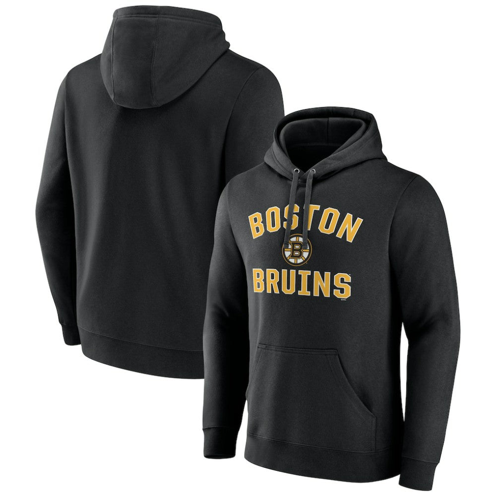 Boston Bruins Victory Arch Pullover Hoodie - Black | US 5093599