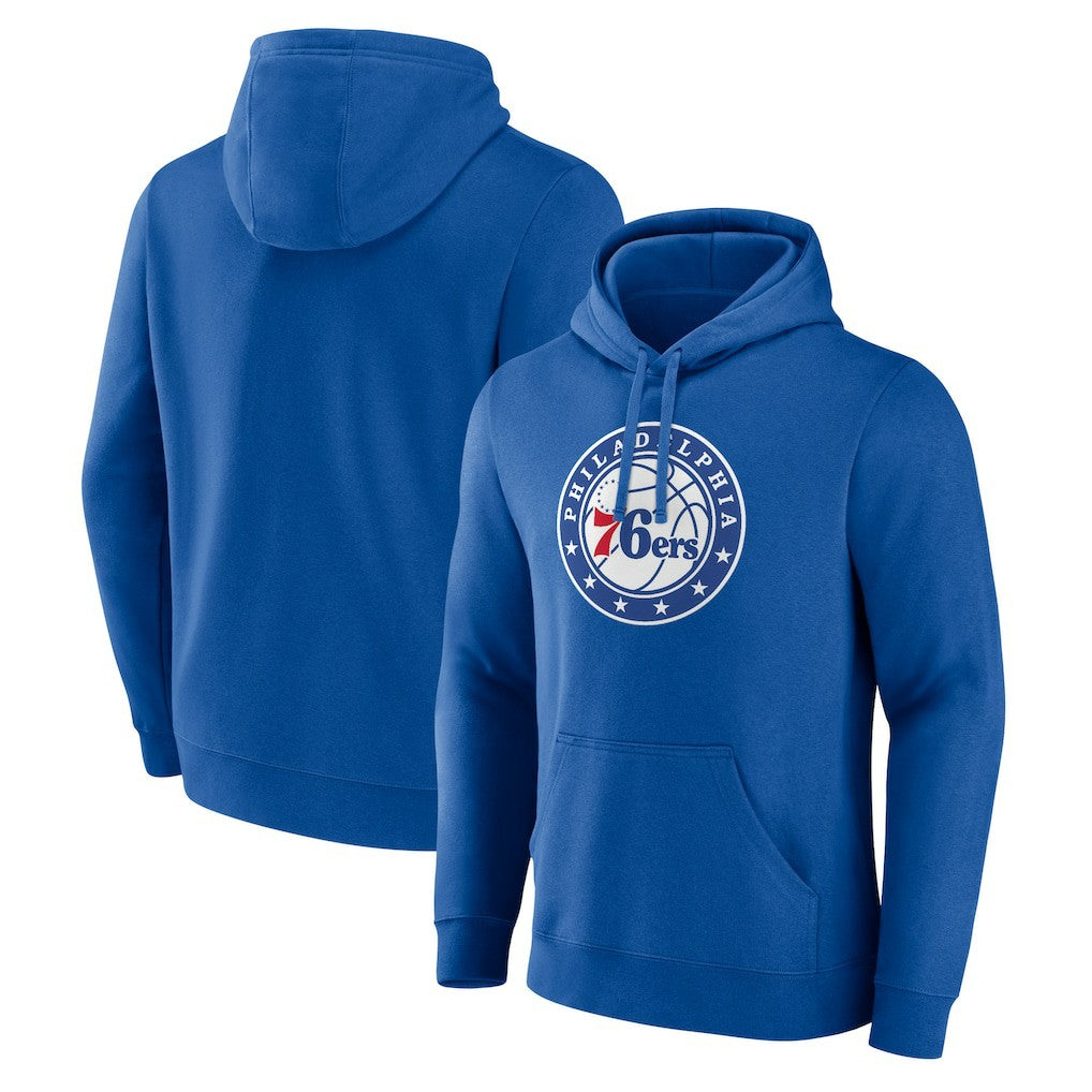 Philadelphia 76ers Alternate Logo Pullover Hoodie Royal